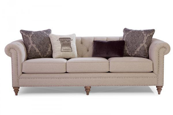 Picture of LATTE TUFTED UPHOLSTERED SOFA