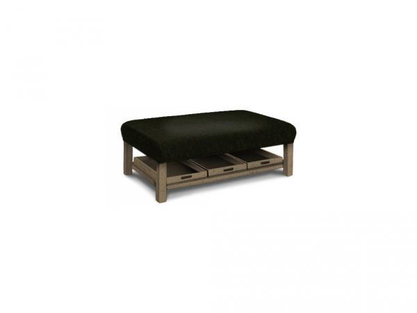Picture of LATTE UPHOLSTERED COCKTAIL OTTOMAN