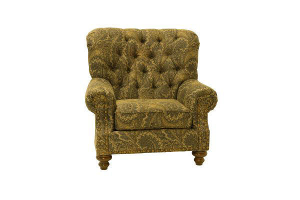 Picture of CHARTEUX SMOKE UPHOLSTERED CHAIR