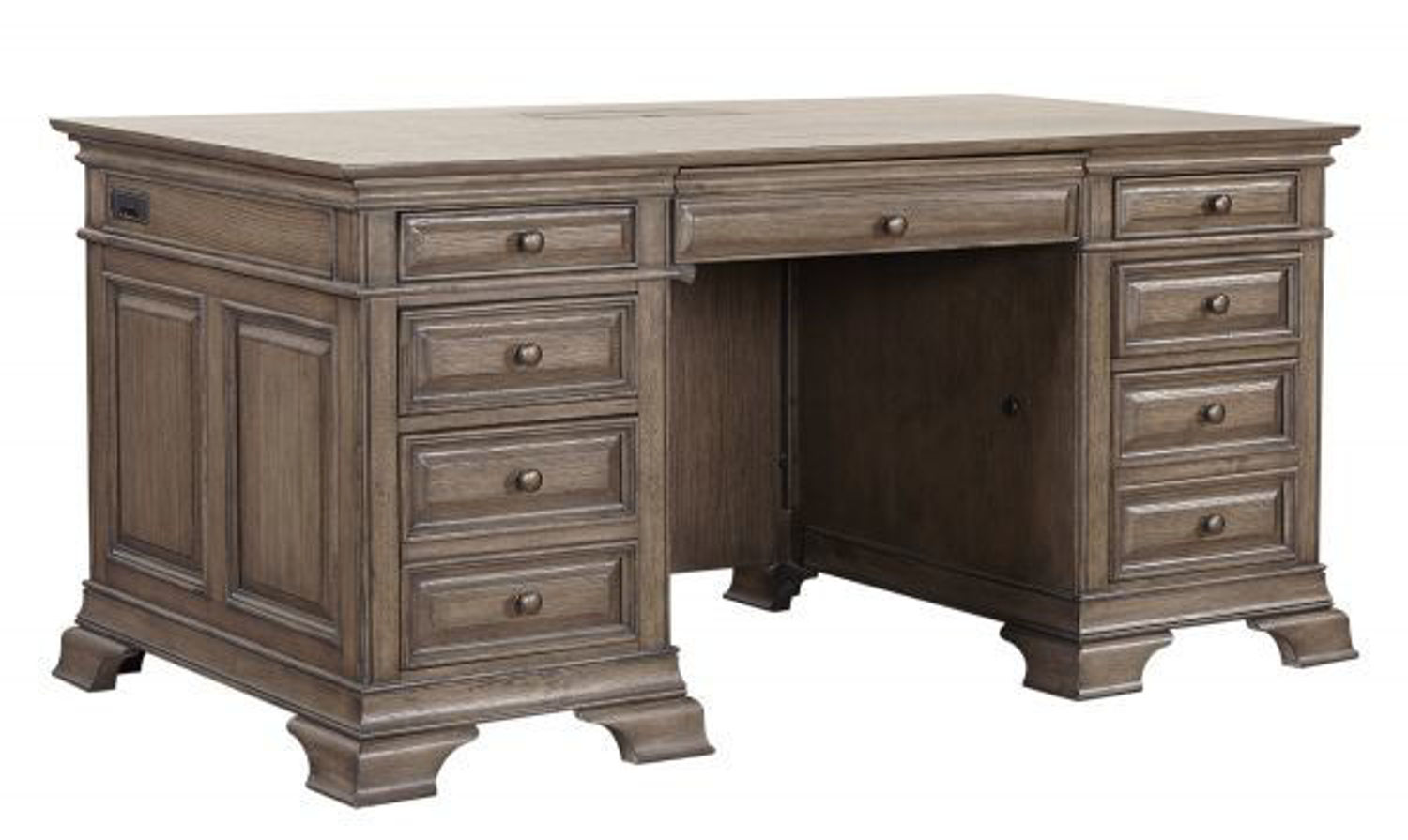 Arcadia Executive Desk By Aspen Home Furniture Texas Furniture Hut