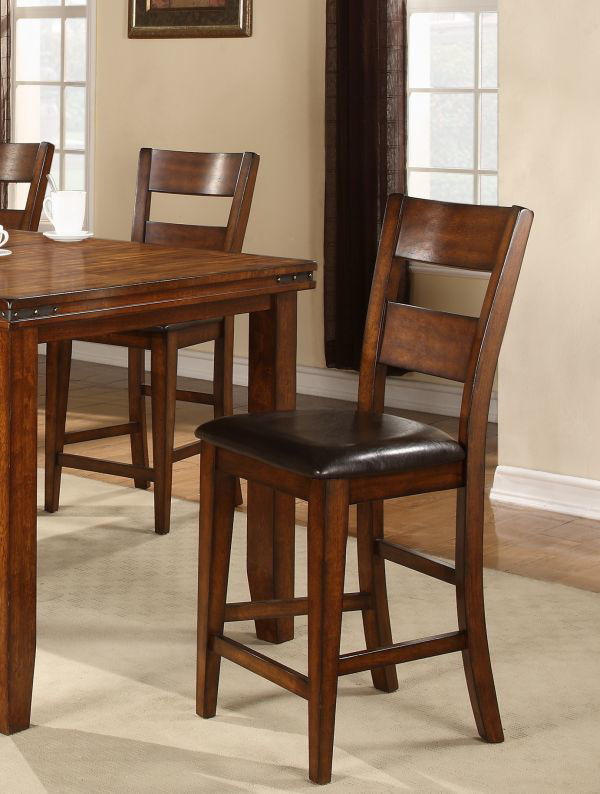 bridge origin Il Figaro Counter Hight Chair by Crown Mark - Texas Furniture Hut