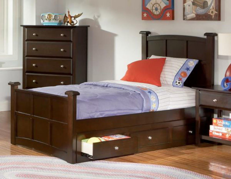 Picture of JASPER TWIN PANEL BED
