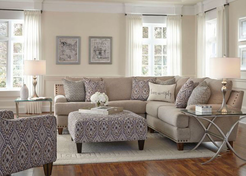 Picture of ANNA UPHOLSTERED SECTIONAL