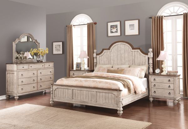Picture of PLYMOUTH KING POSTER BEDROOM SET