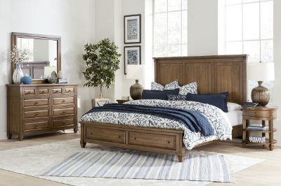 Picture of THORNTON KING STORAGE BEDROOM SET