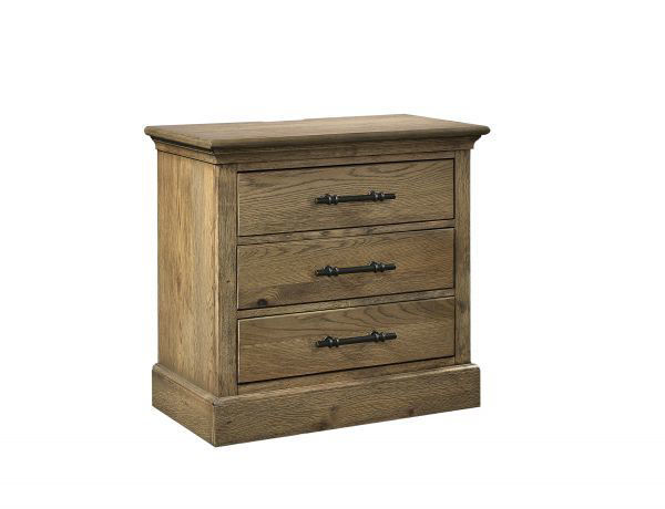 Picture of MANCHESTER THREE DRAWER NIGHTSTAND