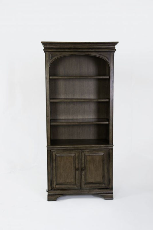 Picture of ARCADIA 84" LIGHTED DOOR BOOKCASE