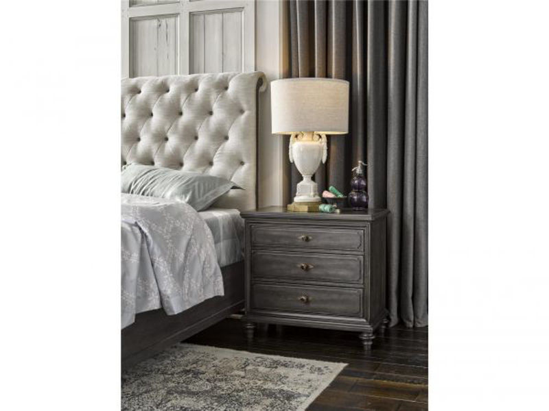 Picture of BUTTON FRONT NIGHTSTAND
