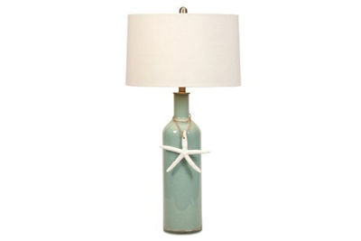 Picture of HALE GLASS COASTAL TABLE LAMP