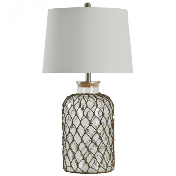 Picture of SEEDED GLASS TABLE LAMP