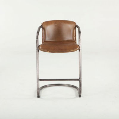 Portofino Leather Chair By Home Trends, Leather Counter Height Chairs