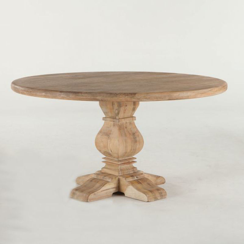 Picture of CORDOBA SOLID WOOD 60" ROUND DINING TABLE