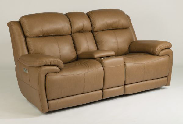 Picture of ELIJAH LEATHER POWER RECLINING LOVESEAT