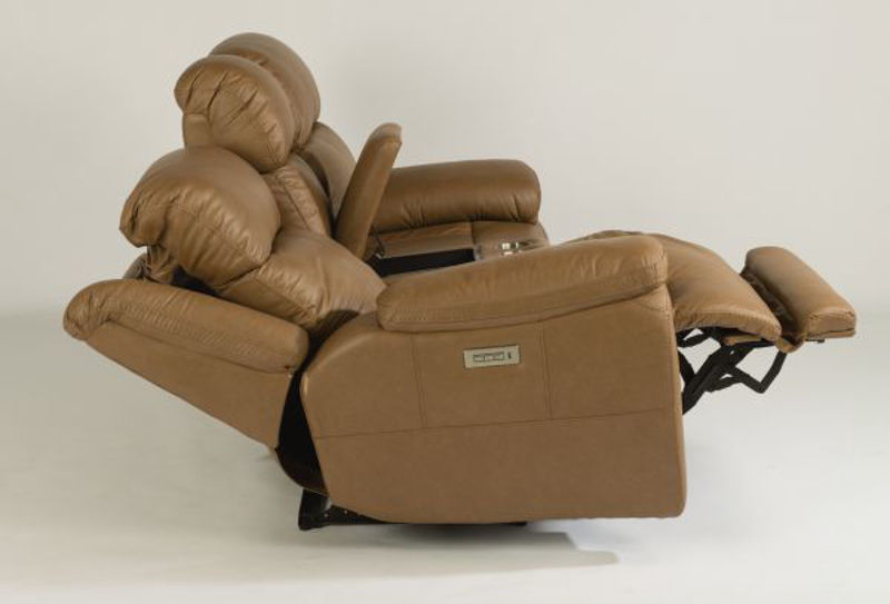 Picture of ELIJAH LEATHER POWER RECLINING LOVESEAT