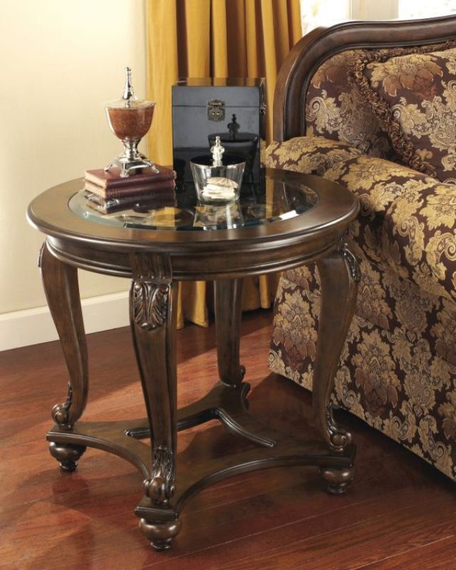 Picture of NORCASTLE ROUND END TABLE