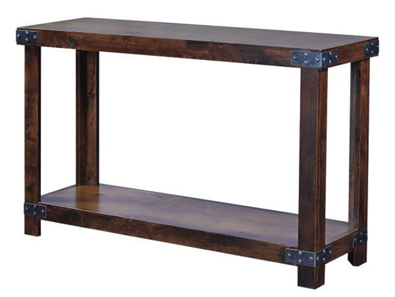 Picture of URBAN INDUSTRIAL SOLID WOOD COFFEE TABLE