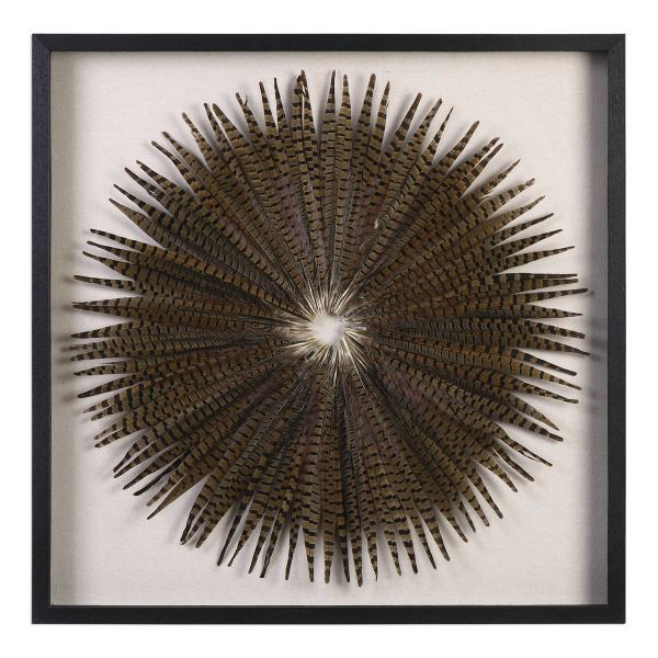 Picture of FEATHER BURST SHADOW BOX