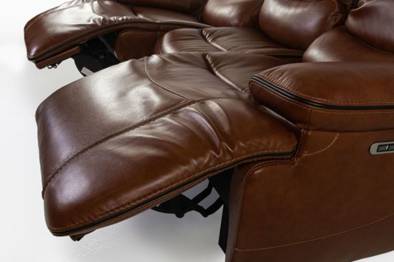 Picture of STAMPEDE CHESTNUT ALL LEATHER POWER RECLINING SOFA
