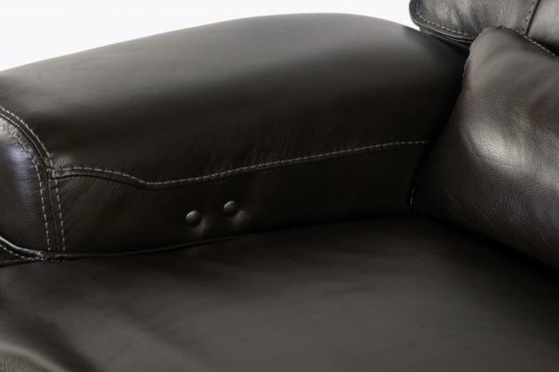 Picture of FERRARA SMOKE ALL LEATHER POWER RECLINING SOFA