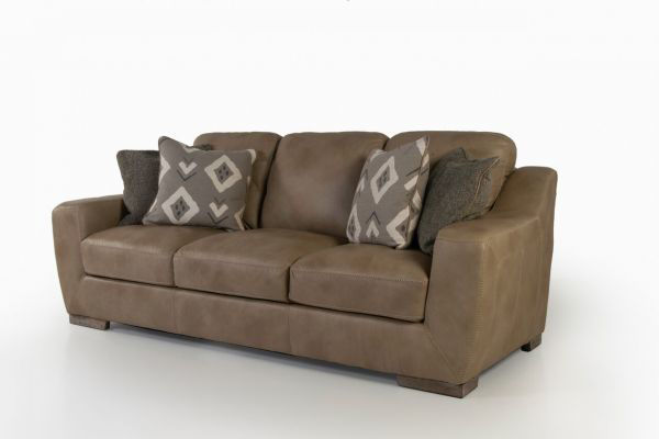 Picture of LUXE LINEN ALL LEATHER SOFA