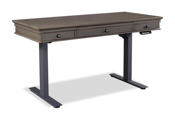 Picture of OXFORD PEPPERCORN 60" ADJUSTABLE DESK