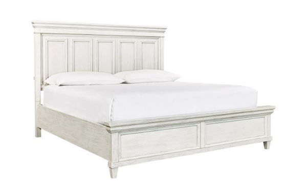 Caraway Queen Panel Bed By Aspen Home, Mor Furniture Bed Frames