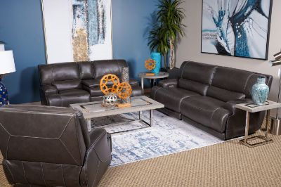 Picture of FERRARA ALL LEATHER POWER RECLINING SET