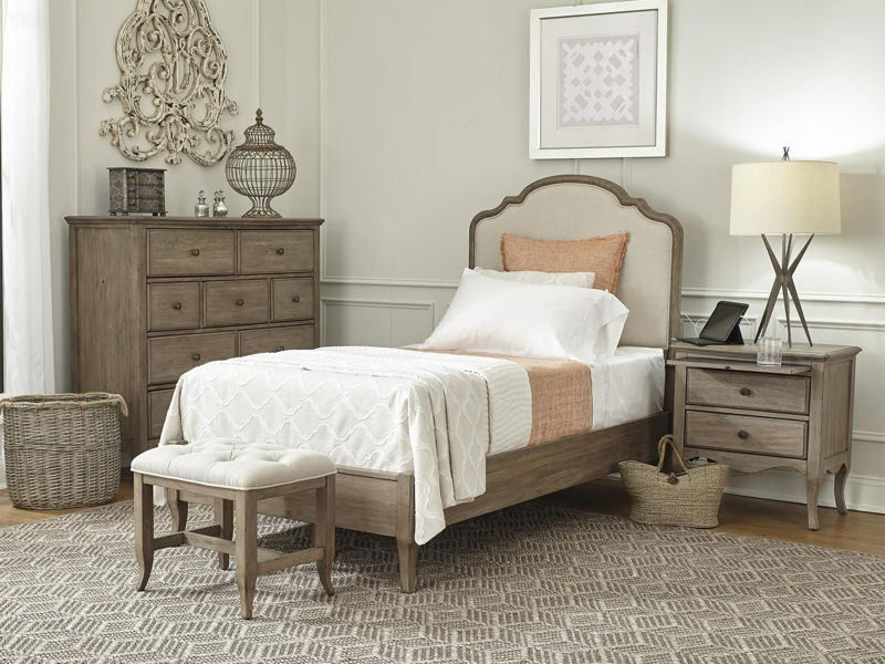 Picture of PROVENCE TWIN UPHOLSTERED BEDROOM SET
