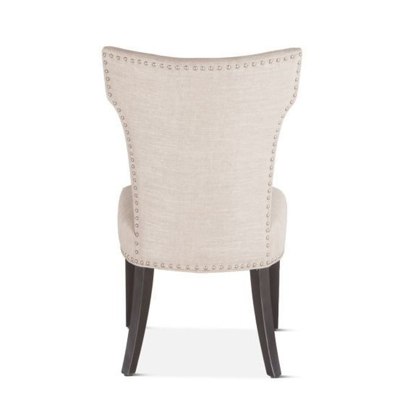 Picture of REBECCA BEIGE LINEN DINING CHAIR