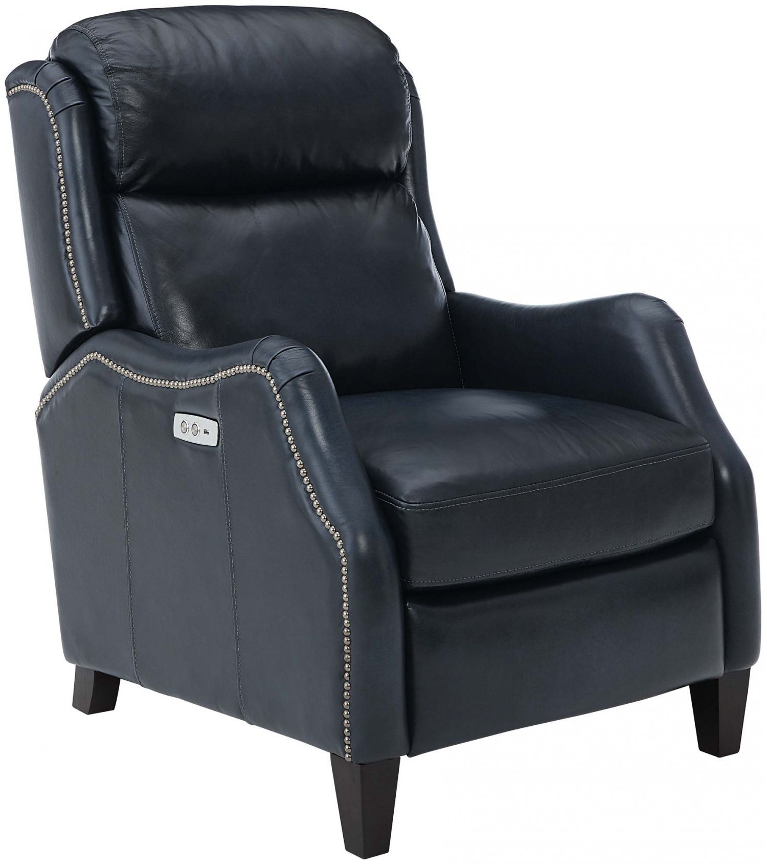 Isaac Power Leather Recliner By, Electric Leather Recliner