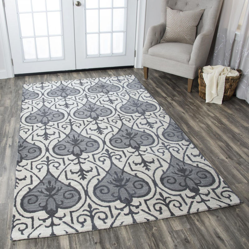 Picture of VALINTINO BLUE WOOL RUG