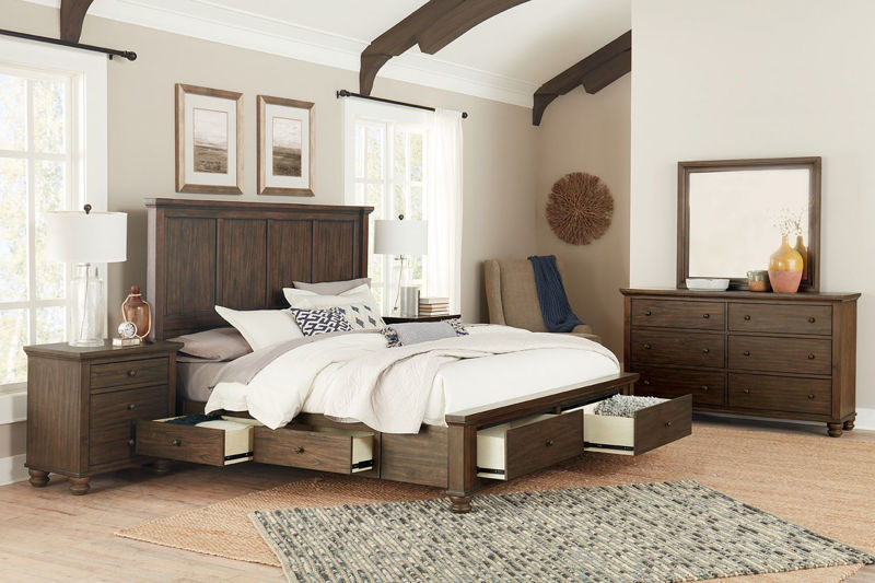 Picture of HUDSON VALLEY QUEEN STORAGE BED