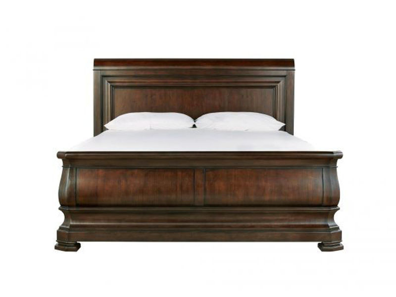 Reprise Queen Sleigh Bed By Universal, Queen Sleigh Bed Side Rails