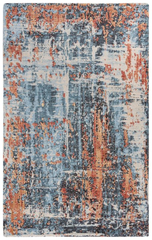 Picture of VILLA BLUE WOOL RUG