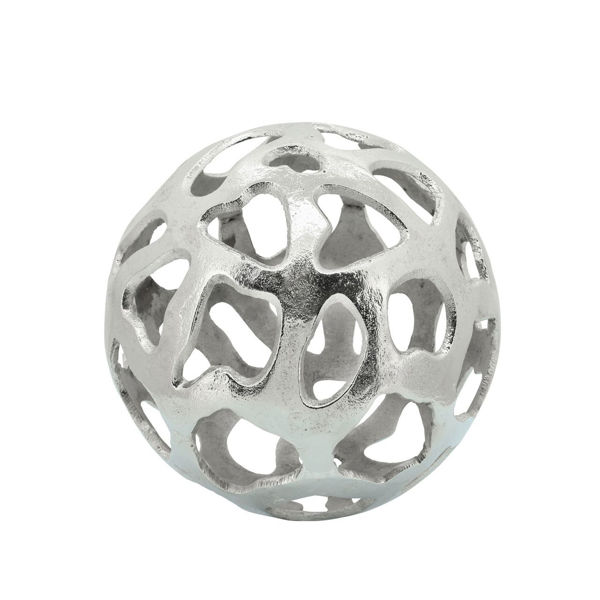 Picture of SILVER METAL CUT-OUT ORB