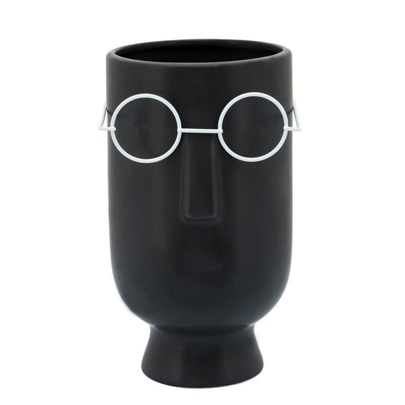 Picture of FACE WITH GLASSES PLANTER