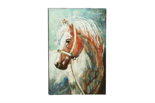 Picture of BROWN CANVAS HORSE