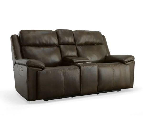 Picture of CHANCE LEATHER POWER RECLINING LOVESEAT