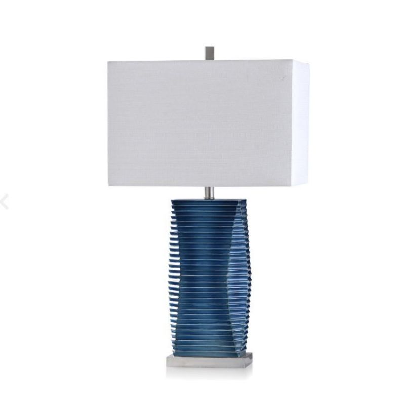 Picture of THAME BLUE TABLE LAMP
