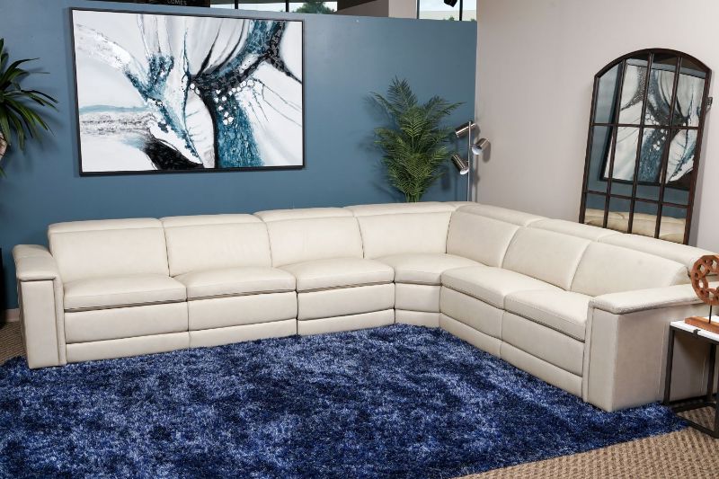 Picture of LIONI LEATHER POWER RECLINING SECTIONAL