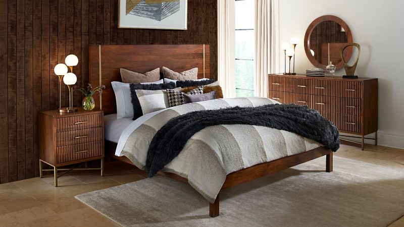 Picture of COSMOPOLITAN HONEY BROWN KING BED