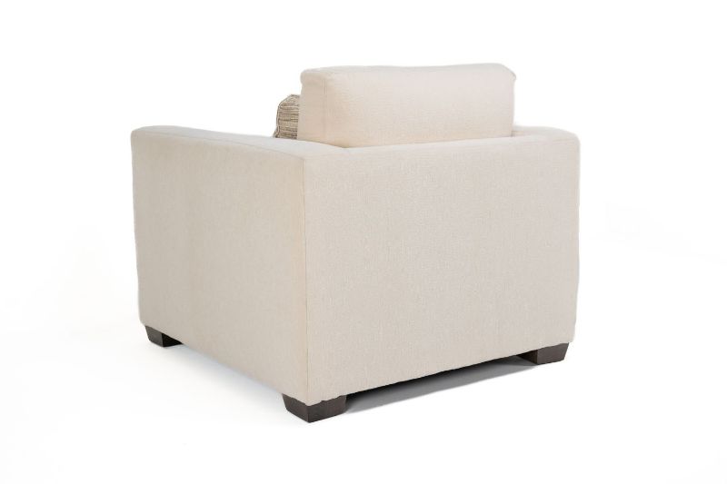 Picture of LOVERBOY ALMOND UPHOLSTERED CHAIR
