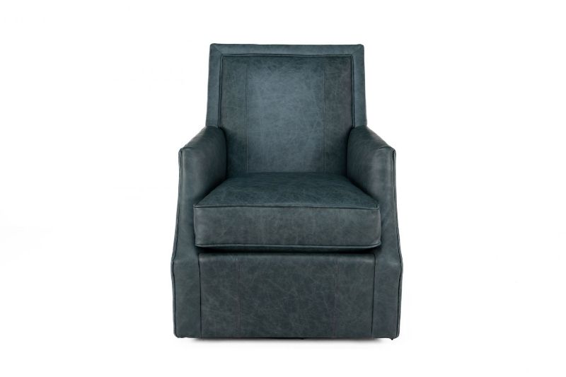 Picture of OMAHA WINTER LAKE UPHOLSTERED SWIVEL CHAIR