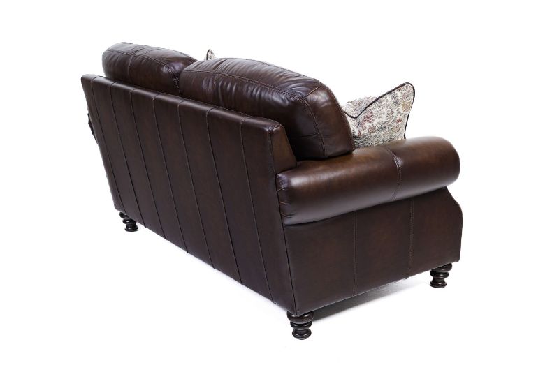 Picture of WESTMINISTER ALL LEATHER LOVESEAT
