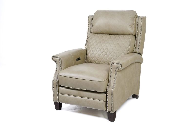 Picture of LUX LINEN LEATHER POWER RECLINER