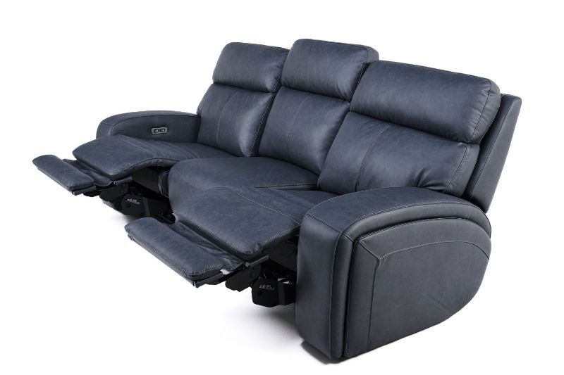 Picture of MAESTRO MIDNIGHT ALL LEATHER POWER RECLINING SET