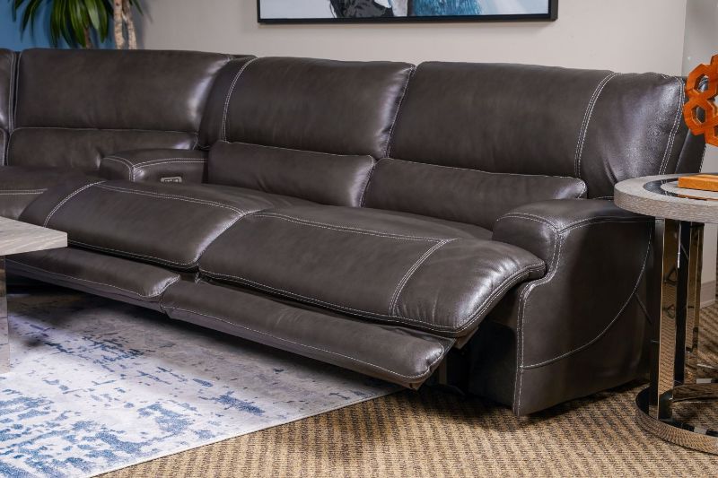 Picture of FERRARA ALL LEATHER POWER RECLINING SECTIONAL