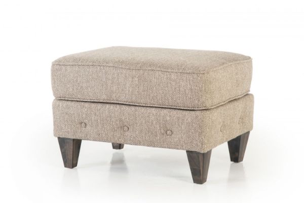 Picture of RUNAROUND STONE UPHOLSTERED OTTOMAN