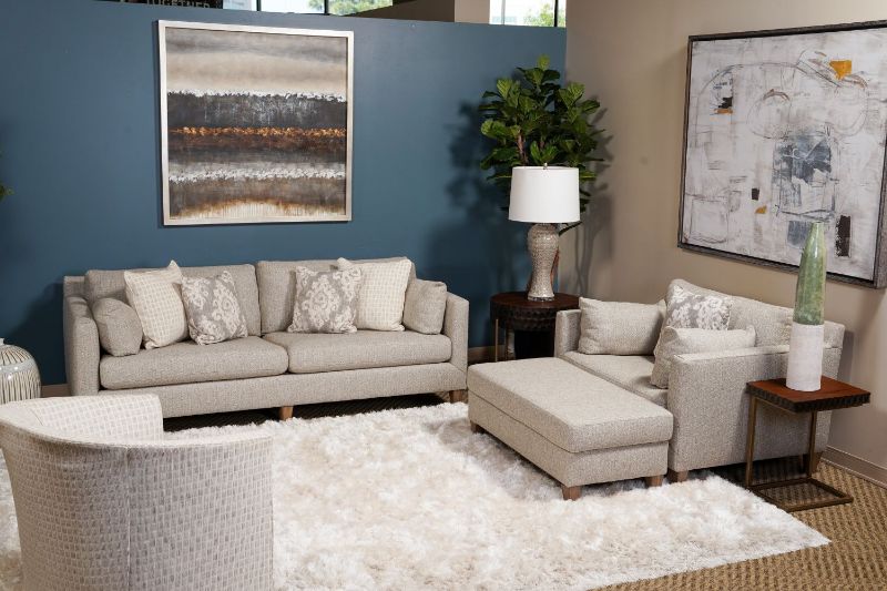 Picture of TWINE AND TWIG LINEN UPHOLSTERED LIVING ROOM SET