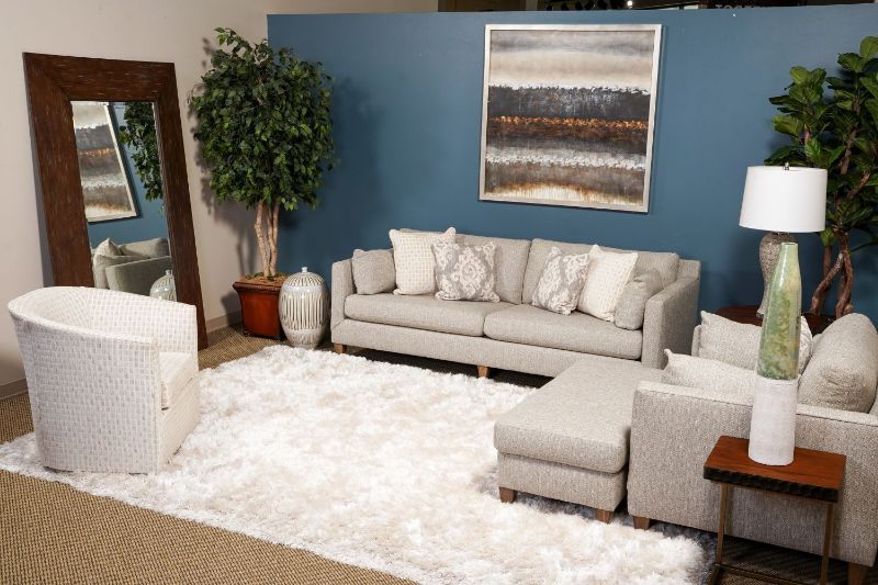 Picture of TWINE AND TWIG LINEN UPHOLSTERED LIVING ROOM SET